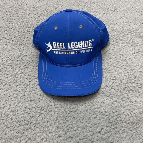 Reel Legends Other - Reel Legends Hat Cap Mens Adjustable Snapback Fishing Blue Performance Outdoor